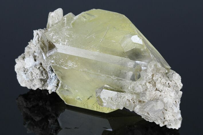 Yellow Barite Crystal Cluster - Linwood Mine, Iowa #176026